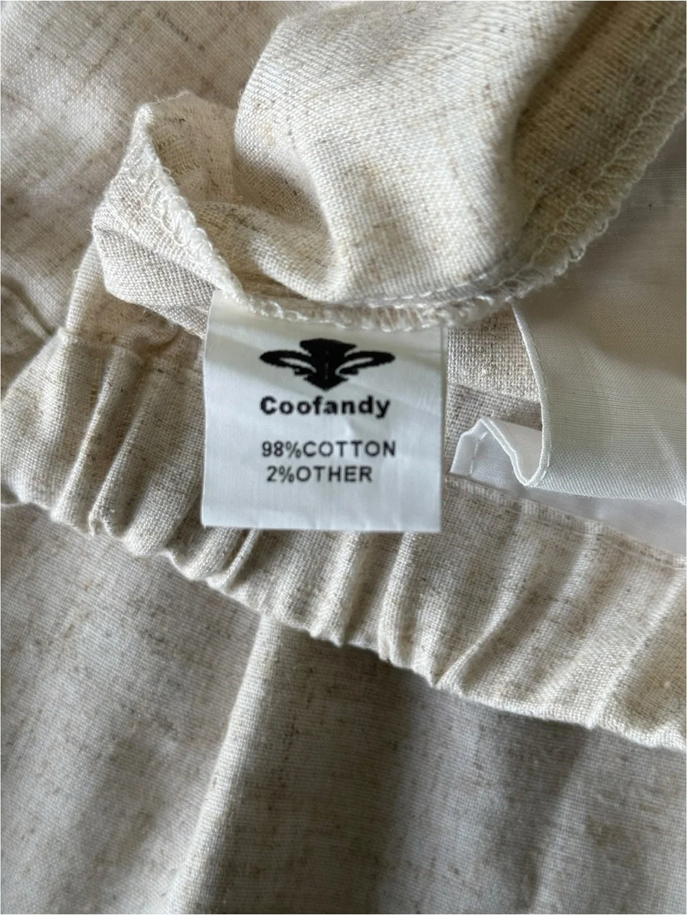 Coofandy Men’s NWOT Cotton Beach Lounge Vacation Casual Pants XL